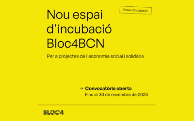 Obert el termini per demanar allotjament al Bloc4BCN – Espai Cooperatiu