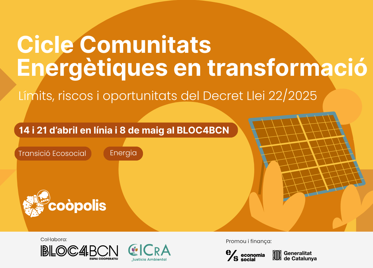 Cicle: Comunitats Energètiques en transformació - Coòpolis